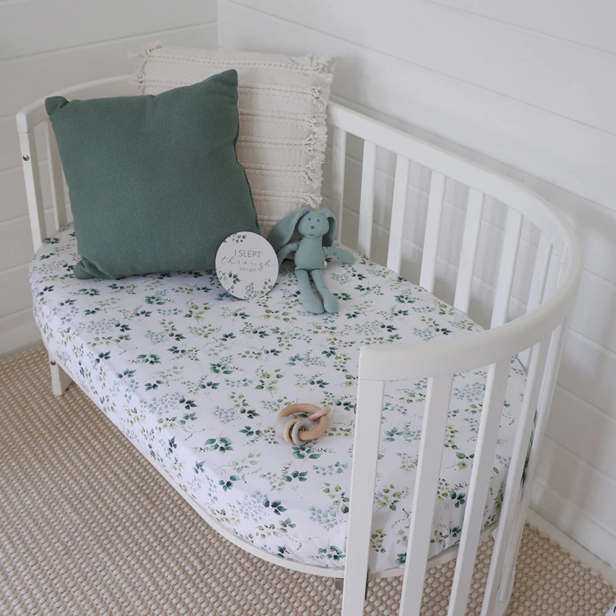 Snuggle Hunny Kids Fitted Cot Sheet - PramFox Singapore