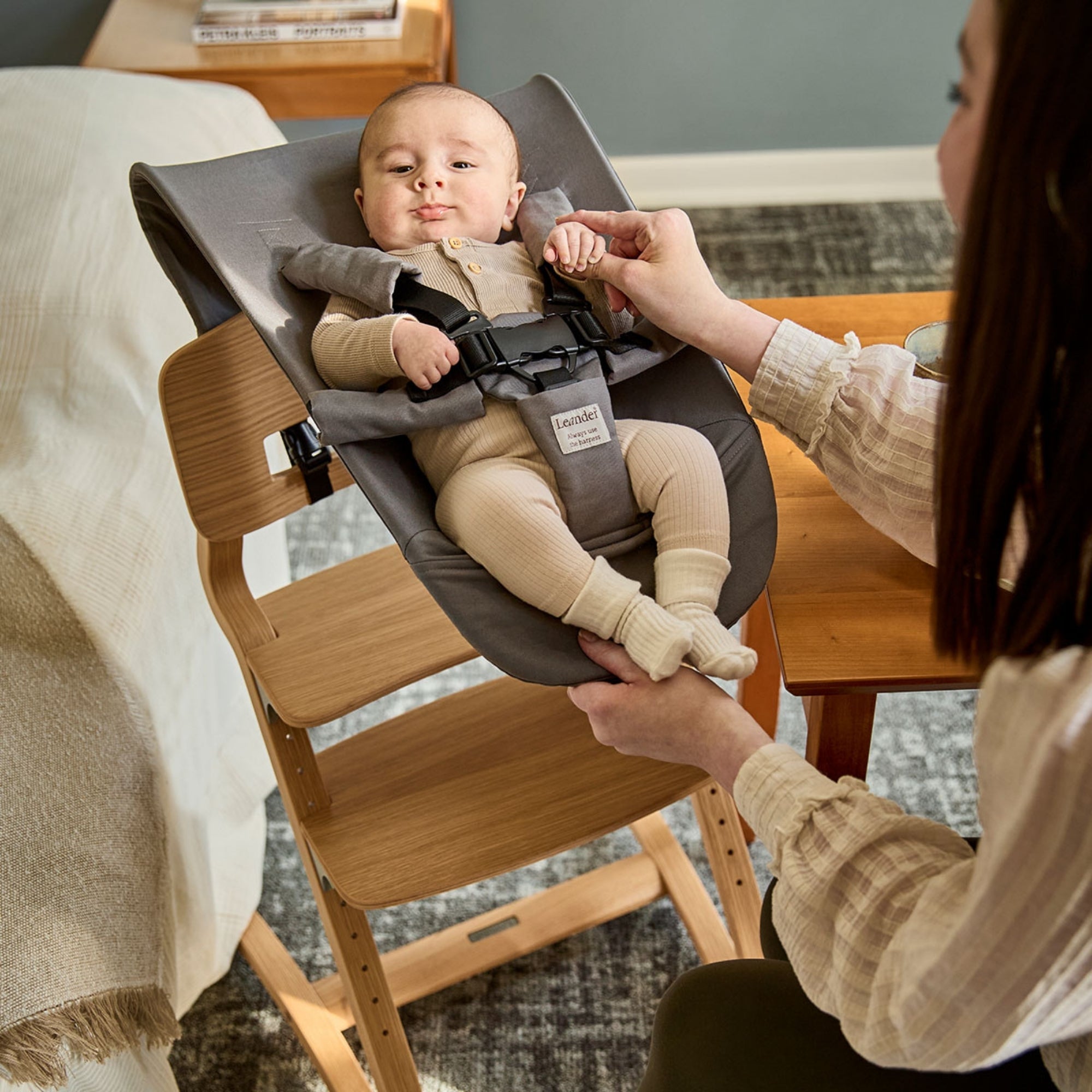Leander High Chair Newborn Seat