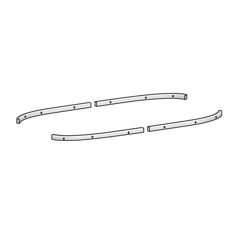 Leander Classic Baby Cot Mounting Rails