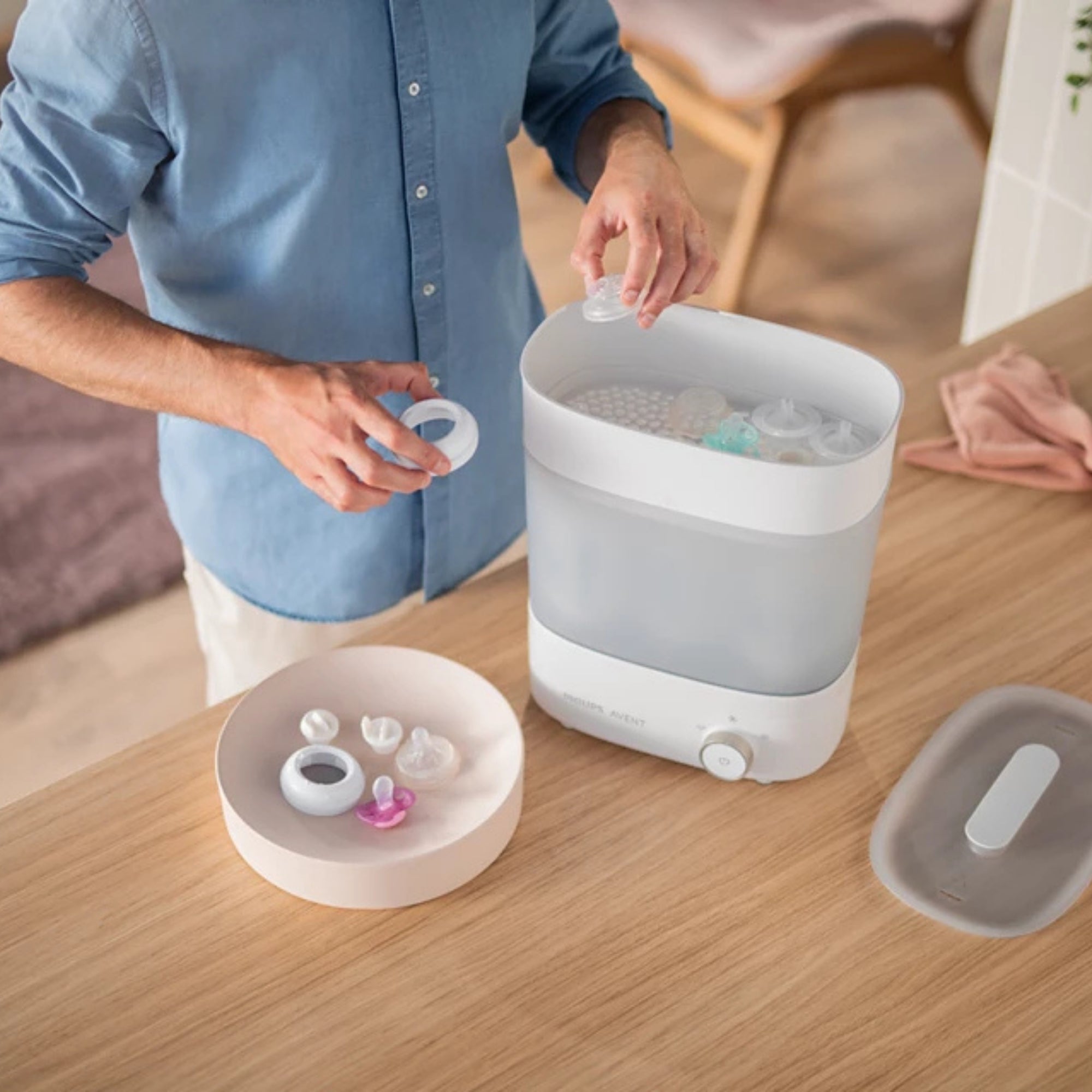 Philips Avent Premium Bottle Steam Steriliser & Dryer - PramFox Singapore
