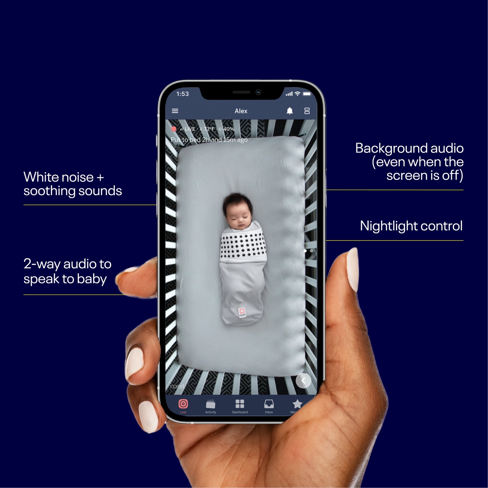 Nanit Pro Smart Baby Monitor