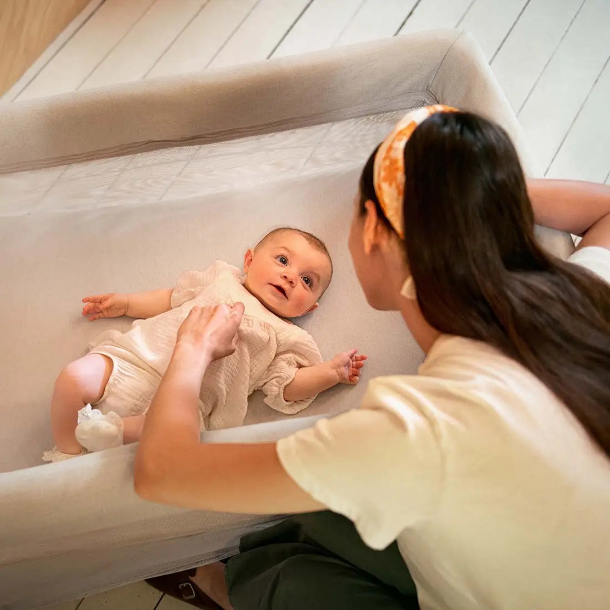 Nuna PAAL Playard | Compact Travel Crib