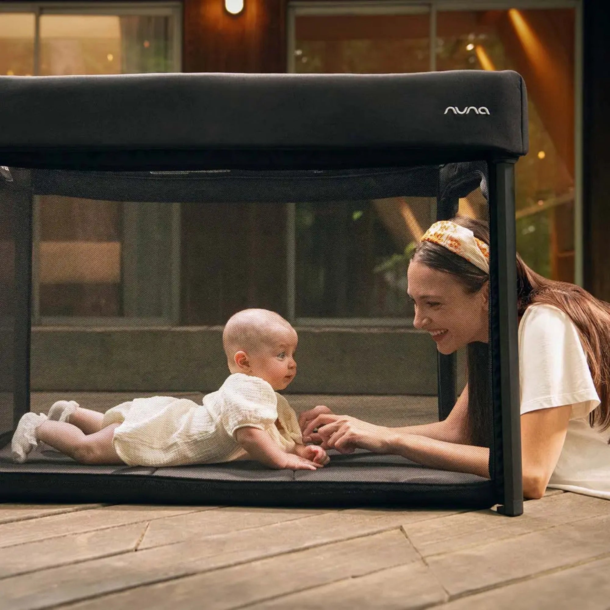 Nuna PAAL Playard | Compact Travel Crib