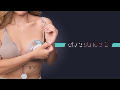 Elvie Stride 2 Hospital-Grade Suction Breast Pump