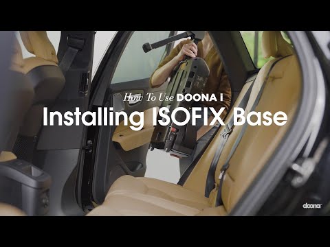 Load video: How To Install Doona I with ISOFIX Base