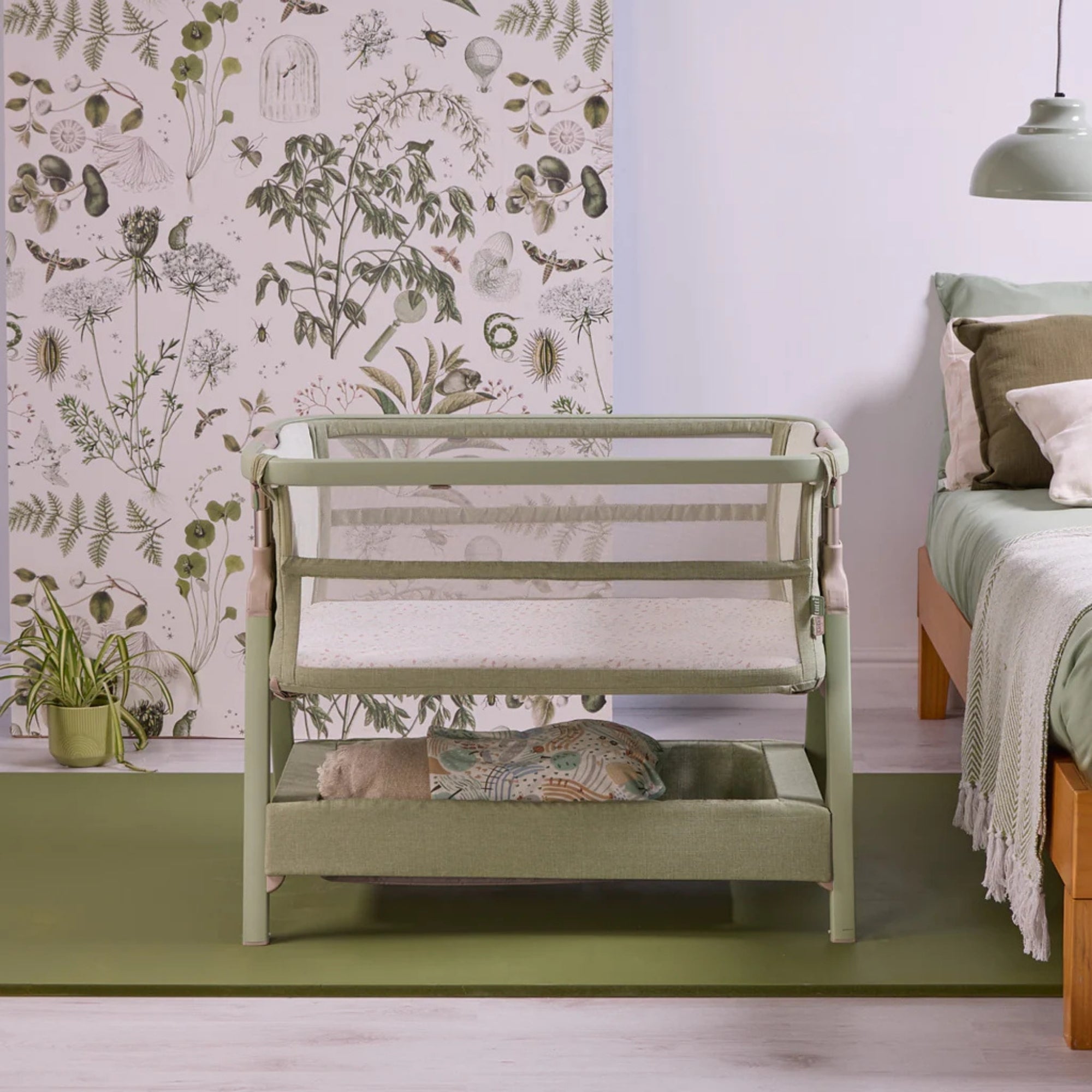 Tutti Bambini CoZee Zen Bedside Crib