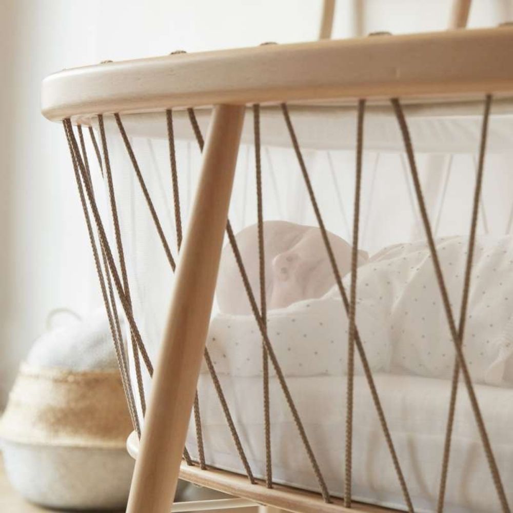 Charlie Crane KUMI Crib with Coco Mattress - PramFox Singapore