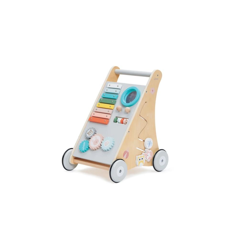 Bubble Wooden Activity Play Walker - PramFox Singapore