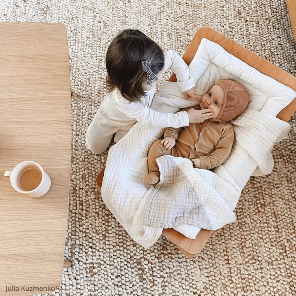 Charlie Crane LEVO Baby Rocker in Beech - PramFox Singapore