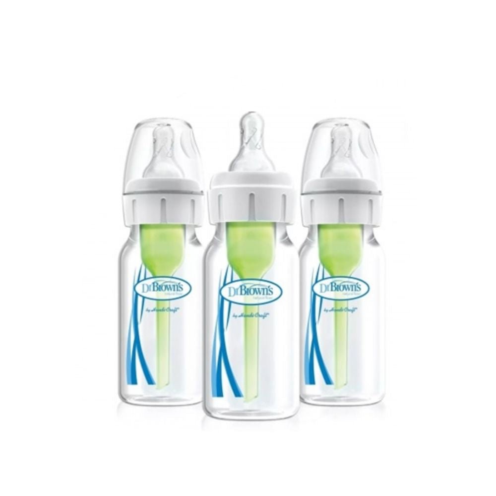 Dr Brown's Options+ PP Narrow Neck Anti-Colic Baby Bottle - PramFox Singapore