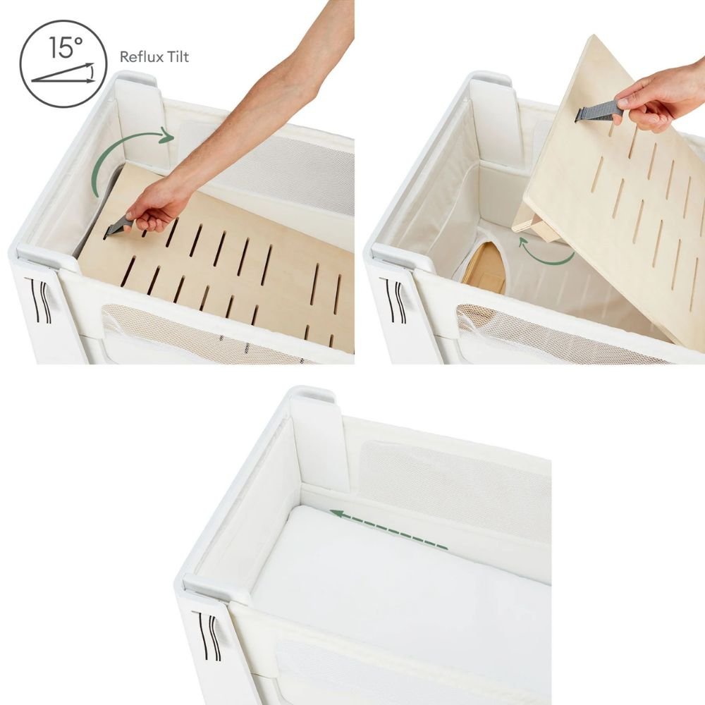 Gaia Baby Hera Co-sleep Crib - PramFox Singapore