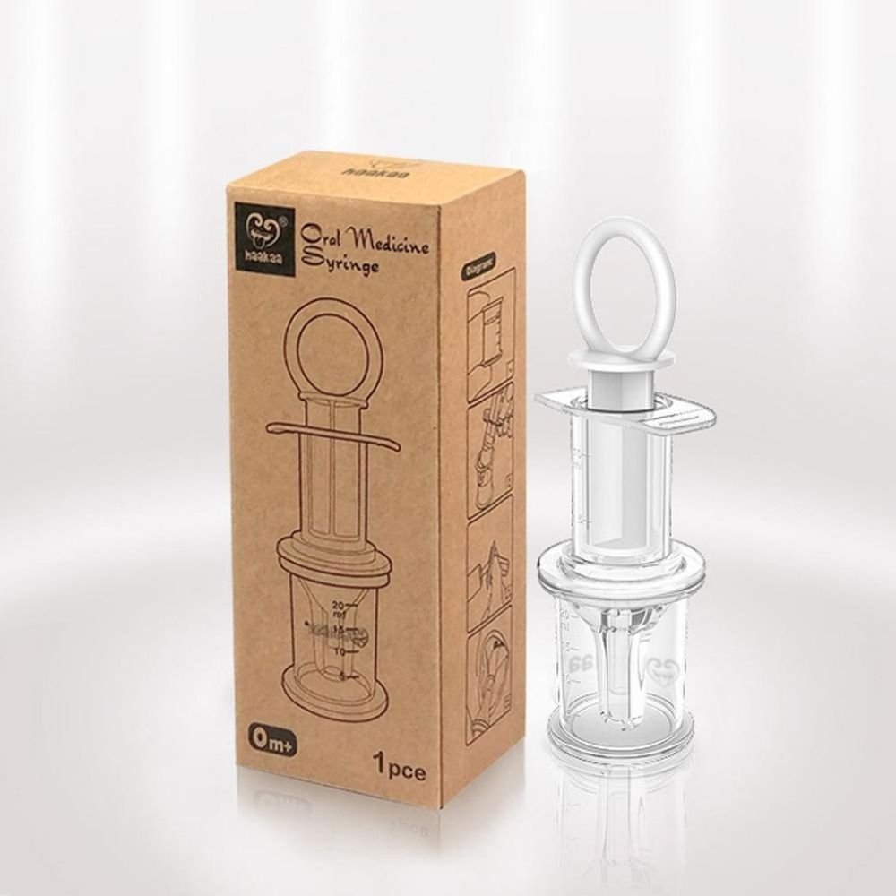 Haakaa Oral Feeding Syringe - PramFox Singapore
