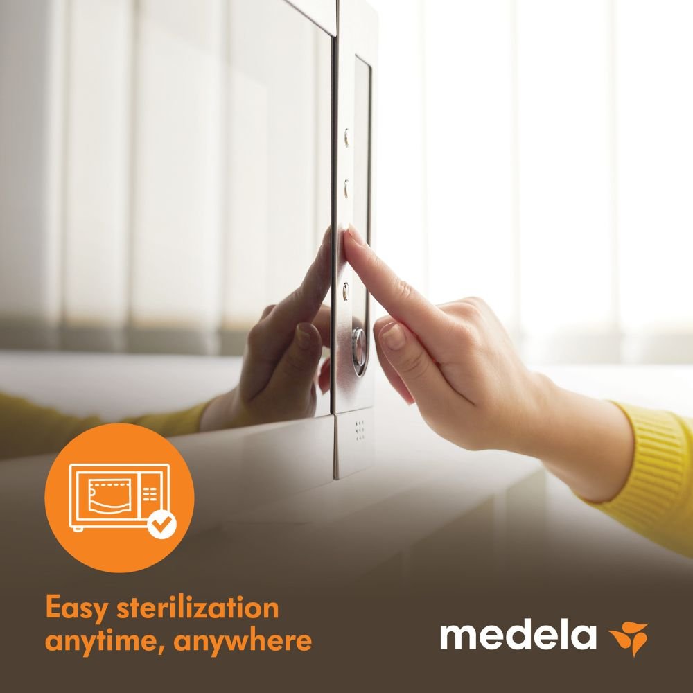 Medela Quick Clean Microwave Bags, 5 pce - PramFox Singapore