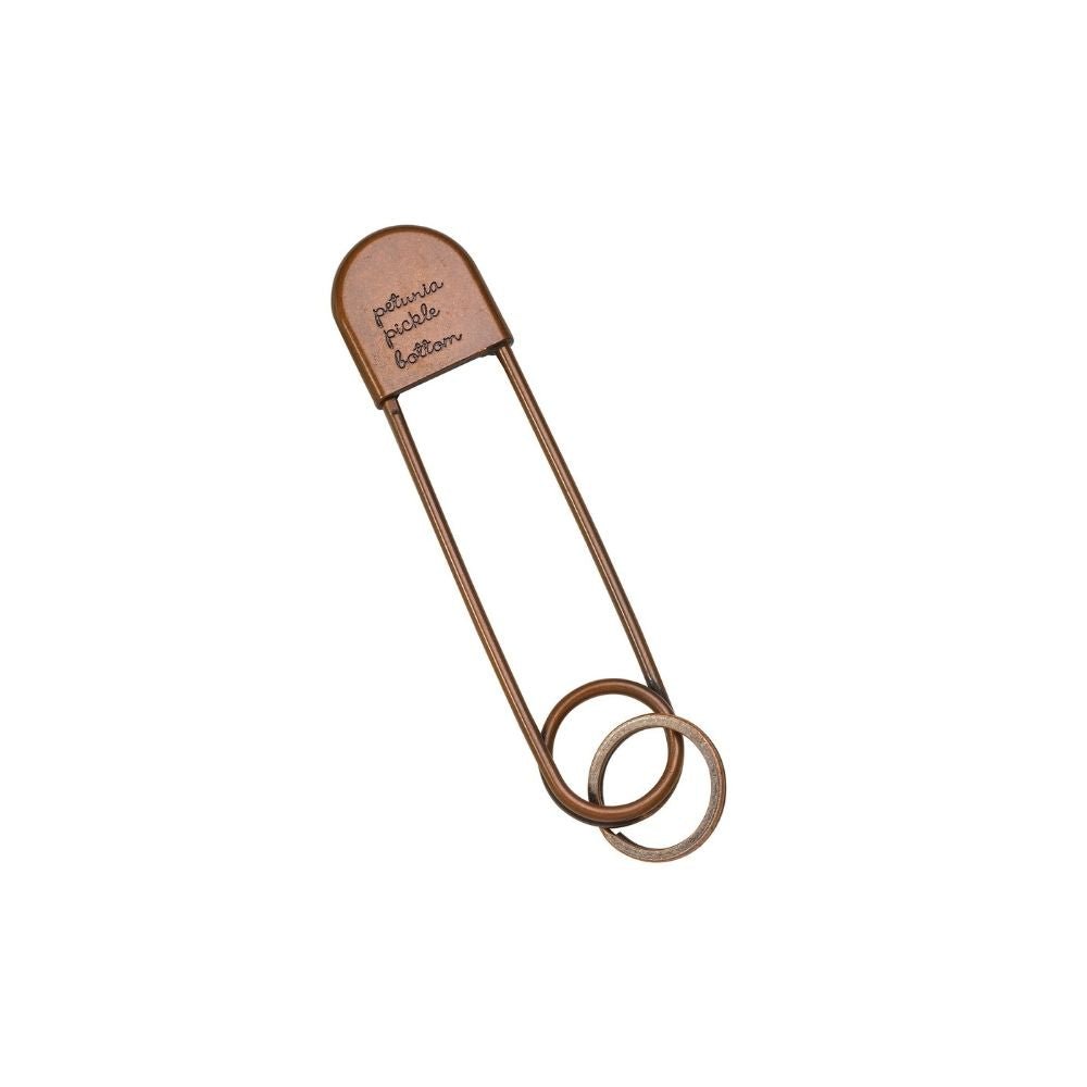 Petunia Pickle Bottom Safety Pin Keychain - PramFox Singapore