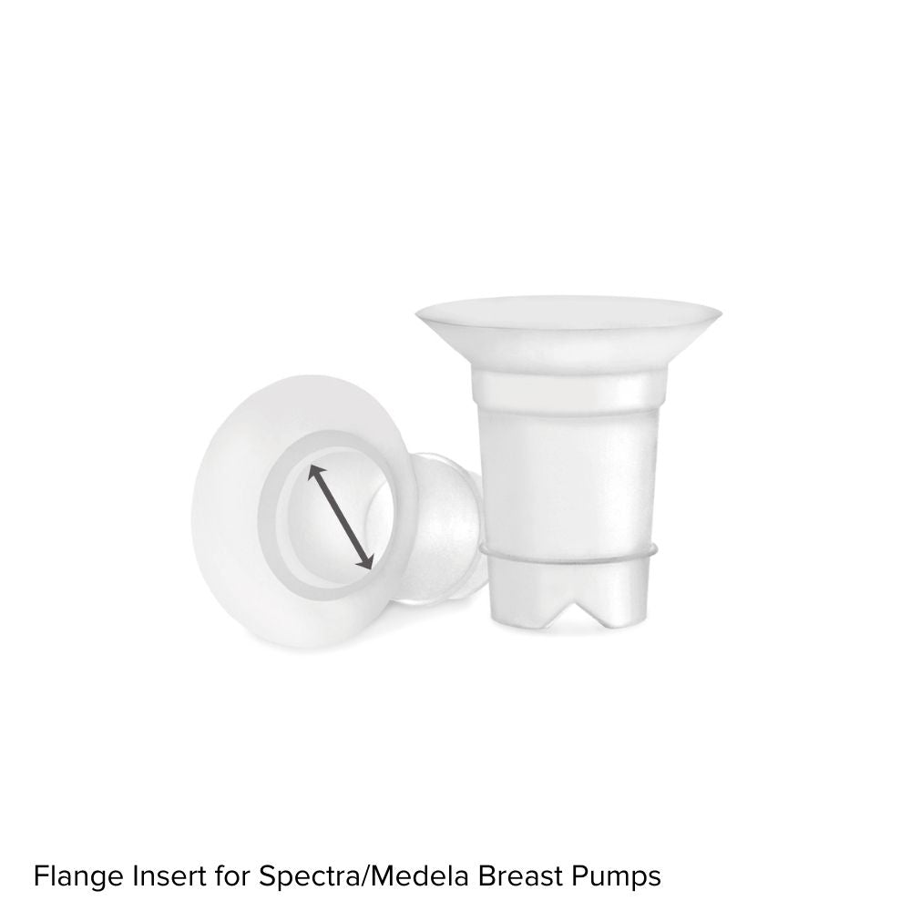 Silicon Insert Flange Reducer for 24mm Breast Shield, 2 pce - PramFox Singapore