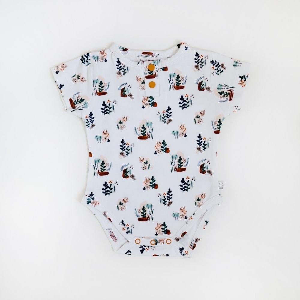 Snuggle Hunny Kids Short-Sleeved Bodysuit - PramFox Singapore