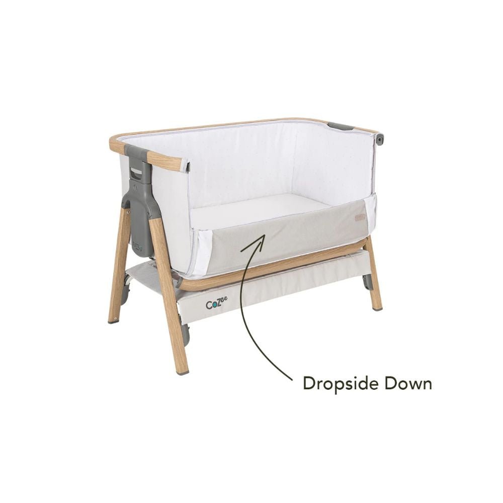 Tutti Bambini CoZee Bedside Crib - PramFox Singapore
