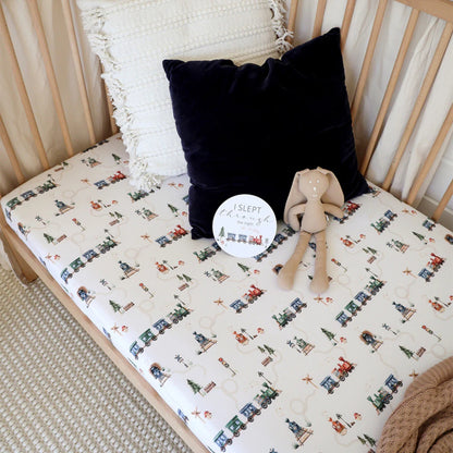 Snuggle Hunny Kids Fitted Cot Sheet - PramFox Singapore