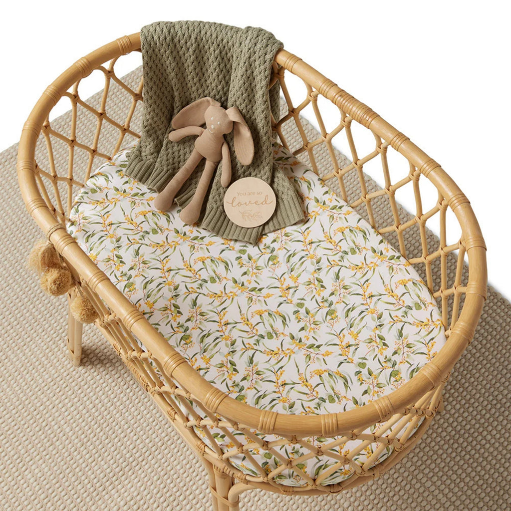 Snuggle Hunny Kids Bassinet Sheet | Change Pad Cover - PramFox Singapore