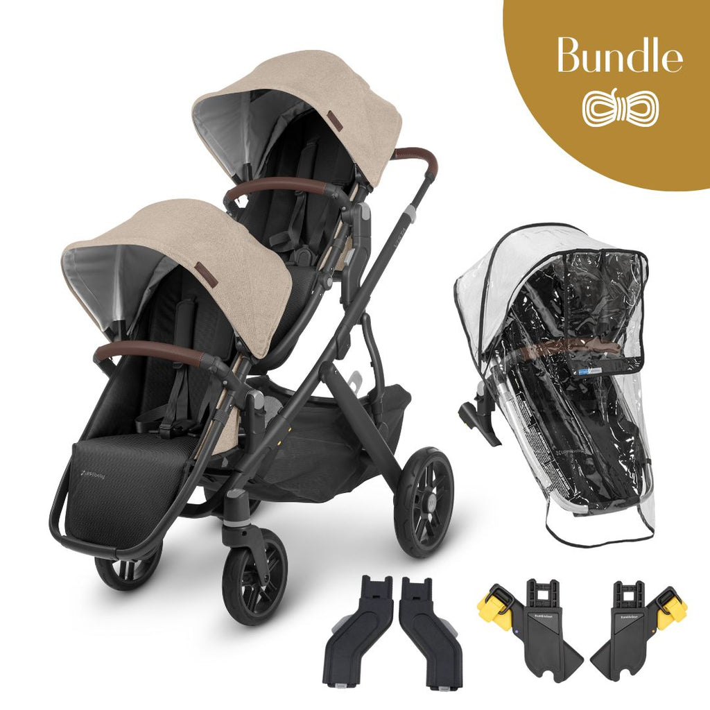 UPPAbaby Vista V2 (Double Stroller w/out Bassinet) - PramFox Singapore