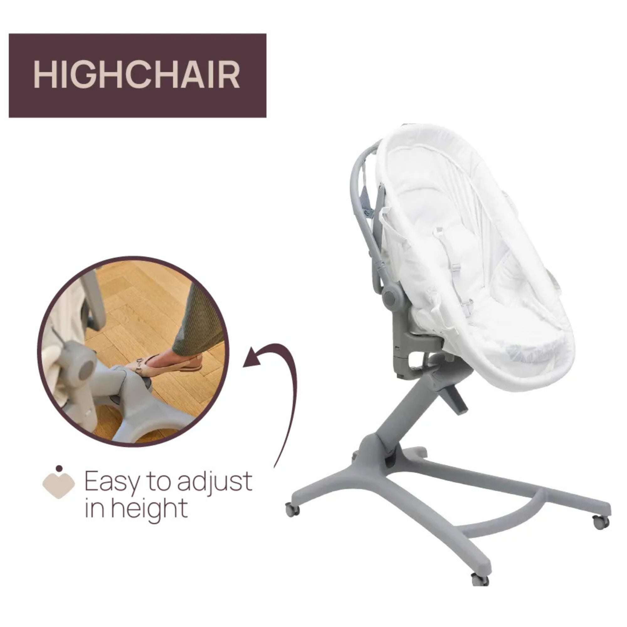 Chicco Baby Hug 5-in-1 Pro Crib - PramFox