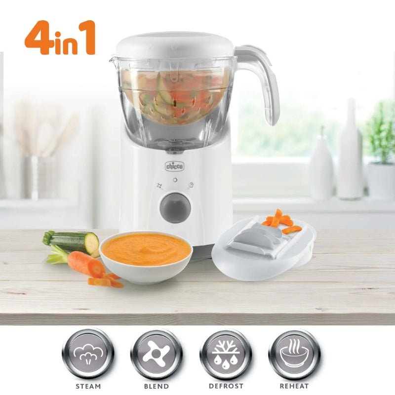 Chicco Easy Meal 4 - in - 1 Baby Food Maker - PramFox Singapore