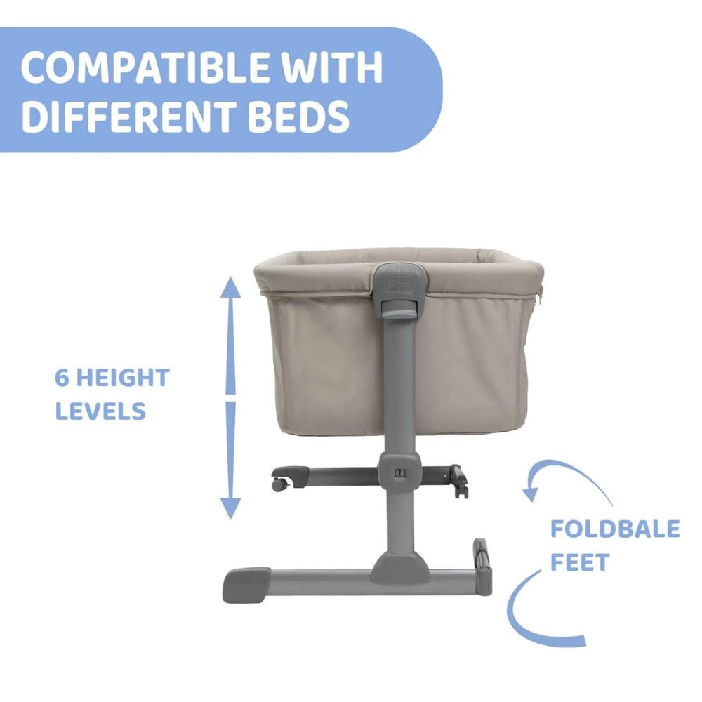 Chicco Next2Me Essential Co - Sleeping Crib - PramFox Singapore