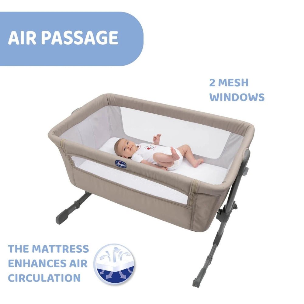 Chicco Next2Me Essential Co - Sleeping Crib - PramFox Singapore