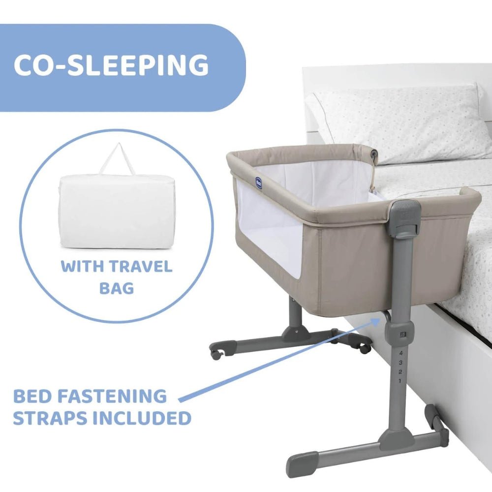 Chicco Next2Me Essential Co - Sleeping Crib - PramFox Singapore