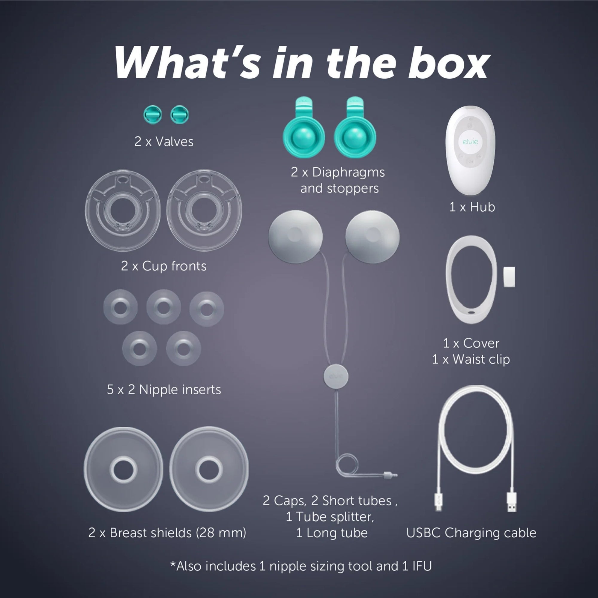 Elvie Stride 2 Hospital-Grade Suction Breast Pump