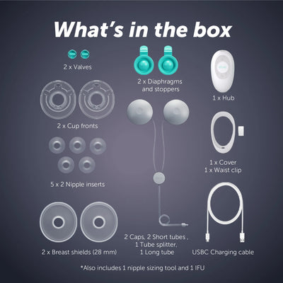 Elvie Stride 2 Hospital-Grade Suction Breast Pump