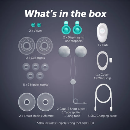 Elvie Stride 2 Hospital-Grade Suction Breast Pump