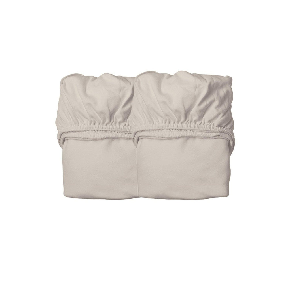 Leander Organic Cotton Fitted Sheet, 2 pce - PramFox Singapore