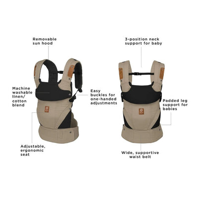 LilleBaby Elevate 6 - in 1 Carrier - PramFox Singapore