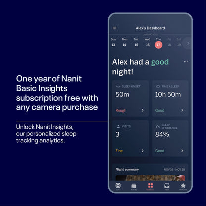 Nanit Pro Smart Baby Monitor