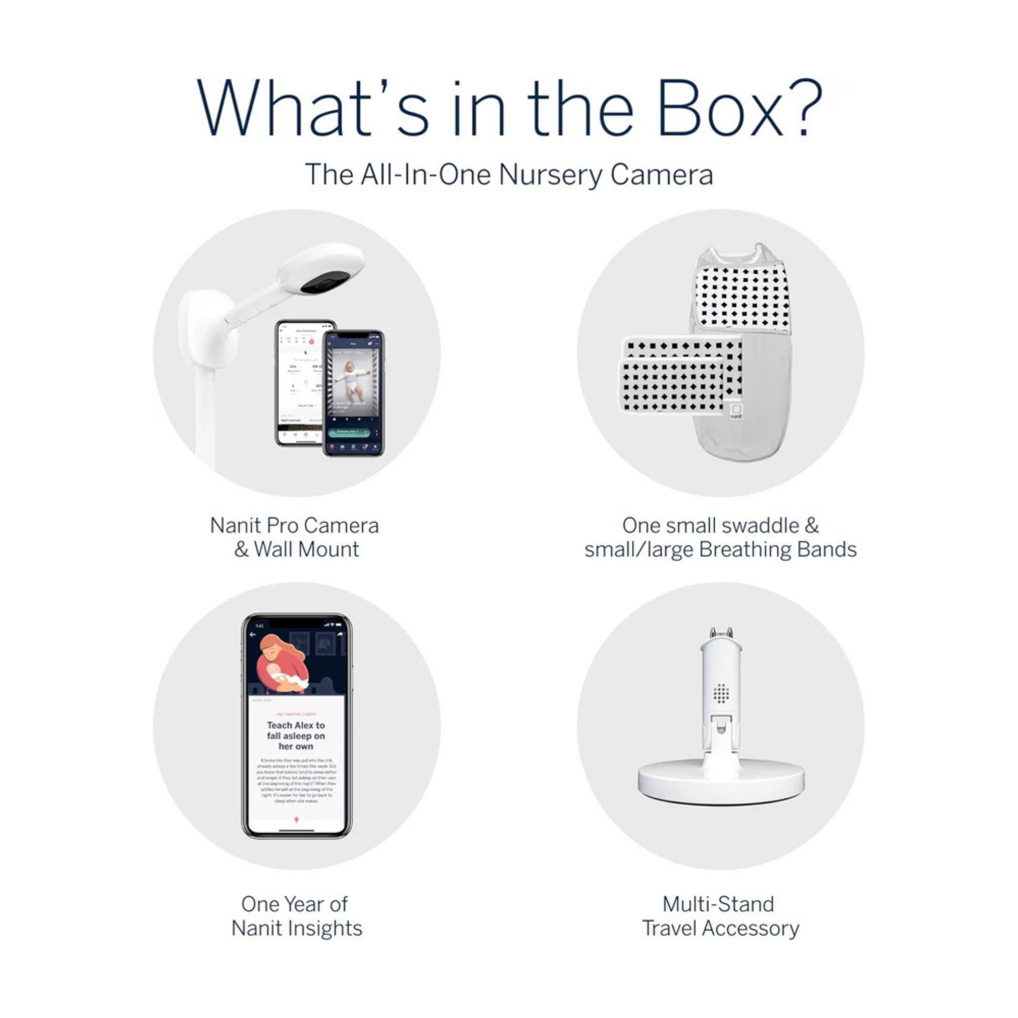 Nanit Pro Complete Monitor System with Breathing Motion