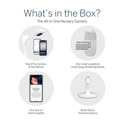 Nanit Pro Complete Monitor System with Breathing Motion