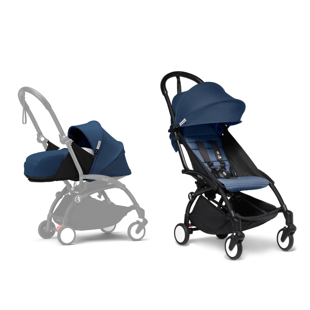 Stokke® YOYO³ 0+ and 6+ Stroller Set - PramFox Singapore