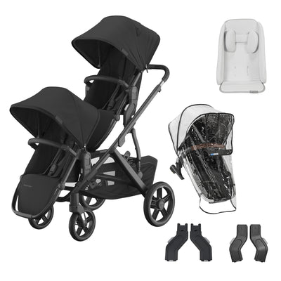UPPAbaby Vista V3 Double Stroller Bundle