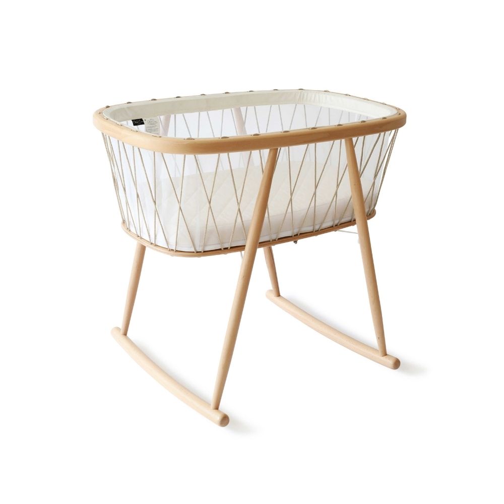 Charlie Crane KUMI Crib with Coco Mattress - PramFox Singapore