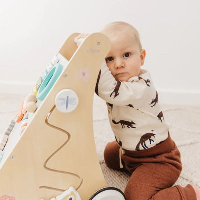 Bubble Wooden Activity Play Walker - PramFox Singapore