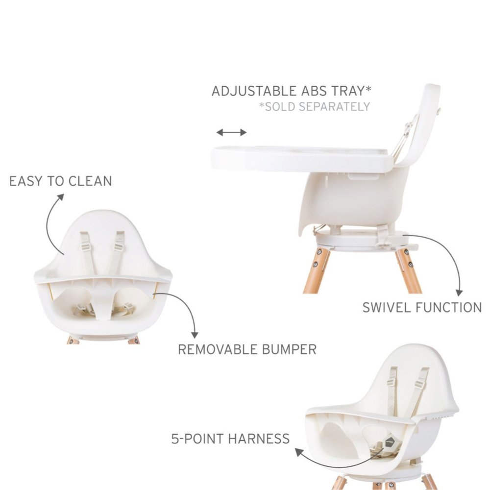 Childhome Evolu One.80° High Chair - PramFox Singapore