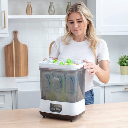 Dr Brown's Electric Steam Steriliser & Dryer With HEPA Air Filter - PramFox Singapore