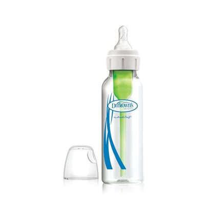 Dr Brown's Options+ Glass Narrow Neck Anti-Colic Baby Bottle - PramFox Singapore