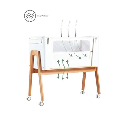 Gaia Baby Hera Co-sleep Crib - PramFox Singapore