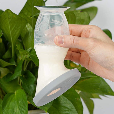 Haakaa Silicone Breast Pump and Silicone Cap Set - PramFox Singapore