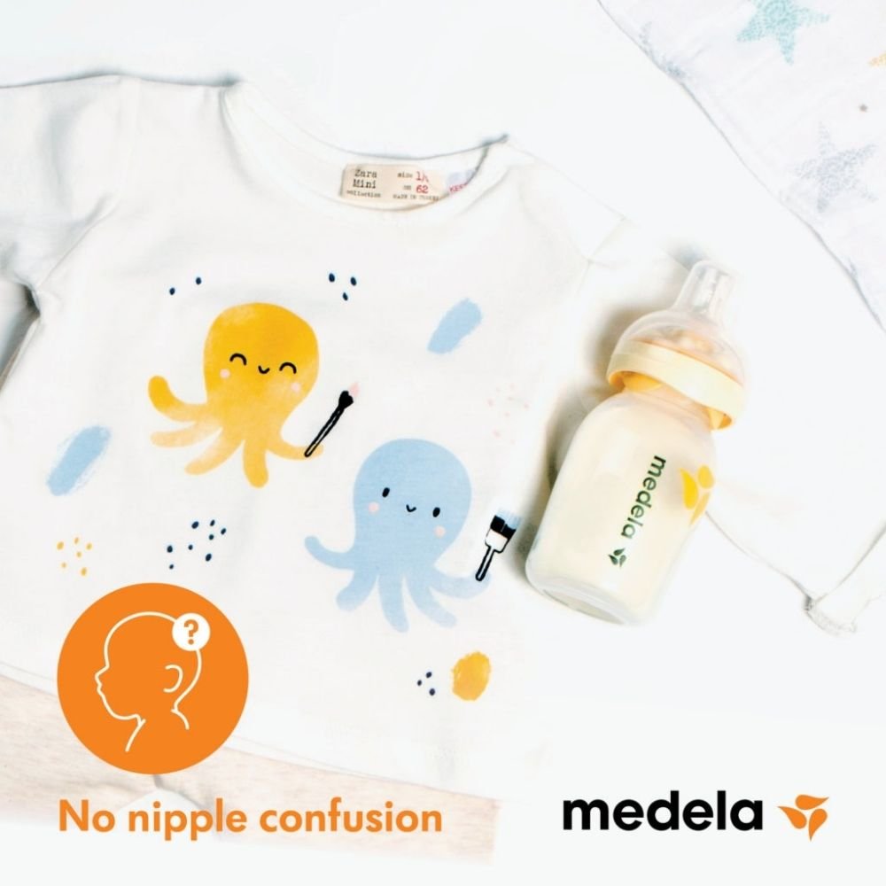Medela Breast Milk Bottle With Calma Teat - PramFox Singapore