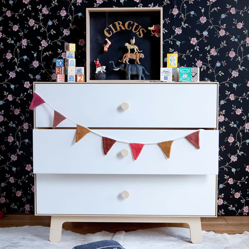 Oeuf 3-Drawer Dresser Sparrow - PramFox Singapore