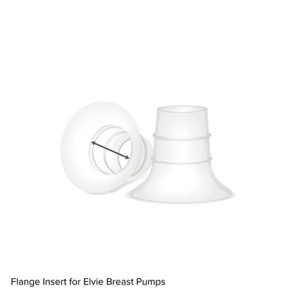 Silicon Insert Flange Reducer for 24mm Breast Shield, 2 pce - PramFox Singapore