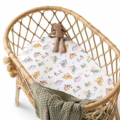 Snuggle Hunny Kids Bassinet Sheet | Change Pad Cover - PramFox Singapore